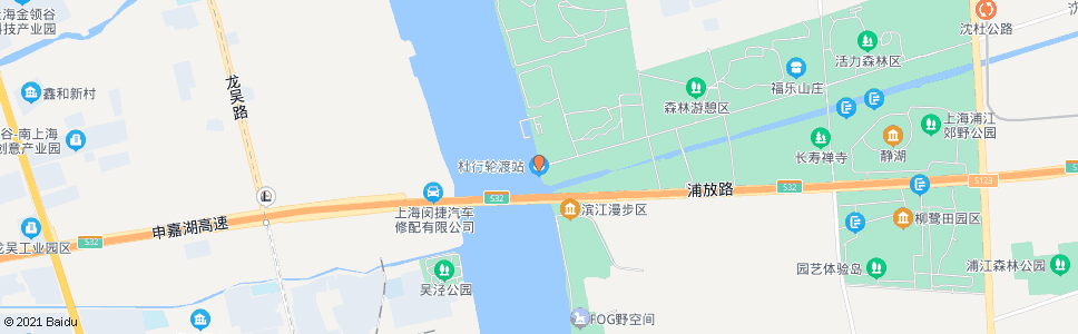 上海杜行_公交站地图_上海公交_妙搜公交查询2024