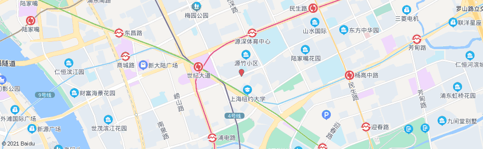 上海潍坊路松林路_公交站地图_上海公交_妙搜公交查询2024