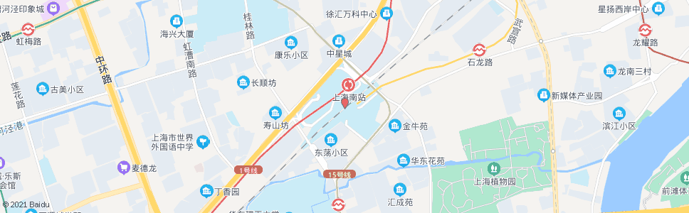 上海南坝_公交站地图_上海公交_妙搜公交查询2024