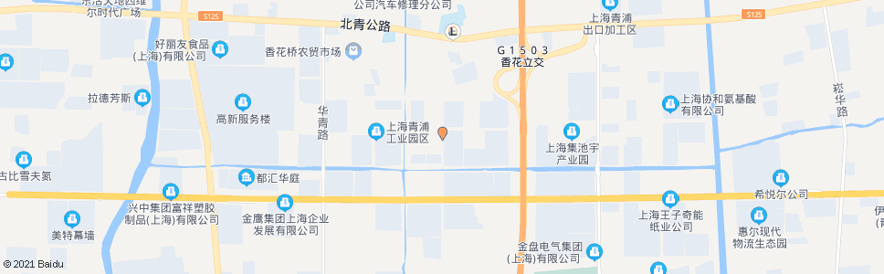 上海北青公路新水路_公交站地图_上海公交_妙搜公交查询2024