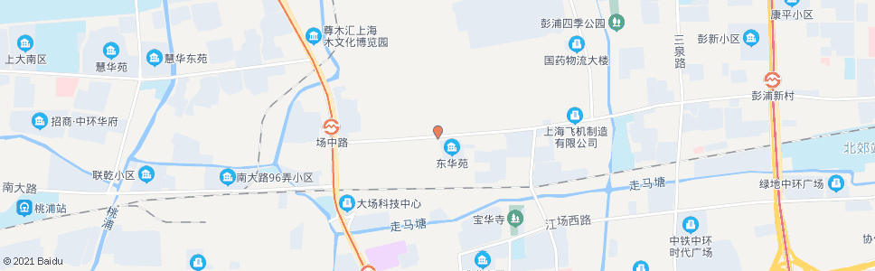 上海场中路守仁桥街_公交站地图_上海公交_妙搜公交查询2024