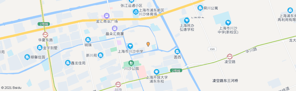 上海新川路川黄路_公交站地图_上海公交_妙搜公交查询2024