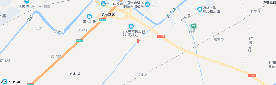 上海野米泾_公交站地图_上海公交_妙搜公交查询2024