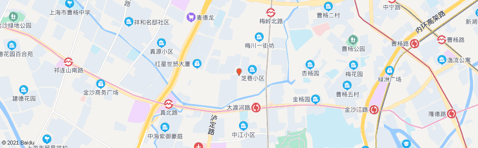 上海怒江北路中江路_公交站地图_上海公交_妙搜公交查询2024