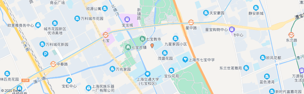 上海新镇路富强街(宝南路)_公交站地图_上海公交_妙搜公交查询2024