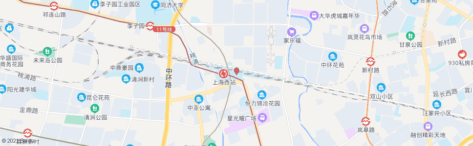 上海西厍公路_公交站地图_上海公交_妙搜公交查询2024