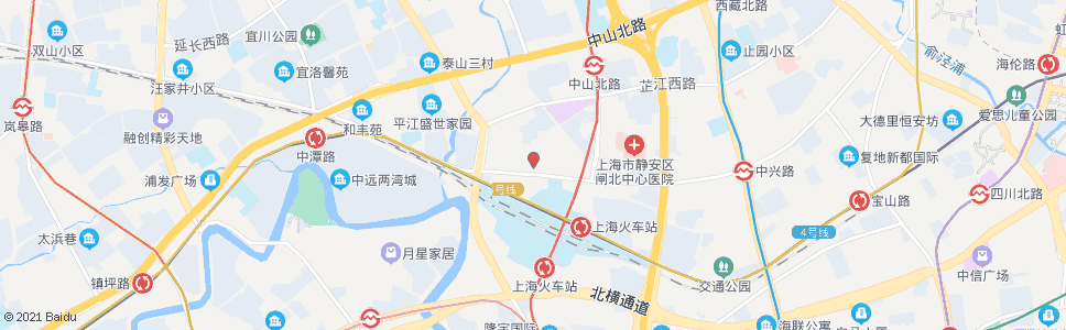 上海普善路中兴路_公交站地图_上海公交_妙搜公交查询2024