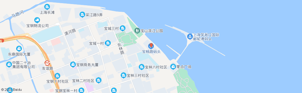 上海宝杨码头(下客站)_公交站地图_上海公交_妙搜公交查询2024