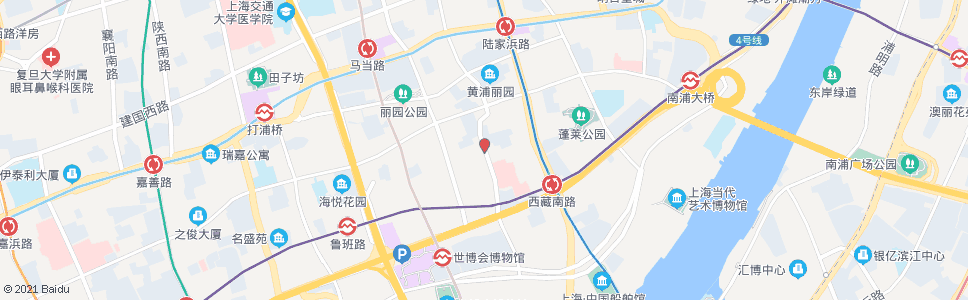 上海市九医院_公交站地图_上海公交_妙搜公交查询2024