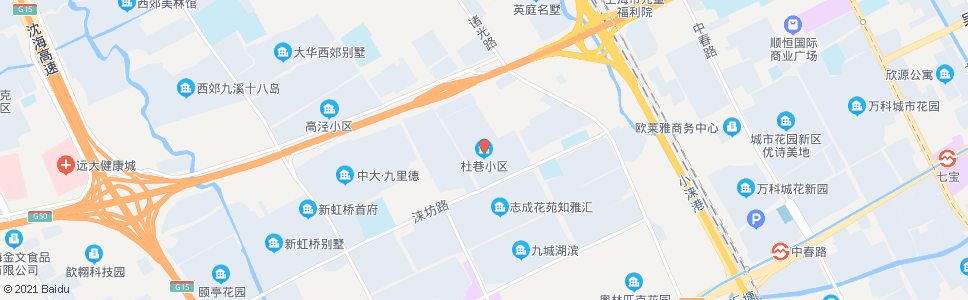 上海涞坊路(杜巷小区)_公交站地图_上海公交_妙搜公交查询2024