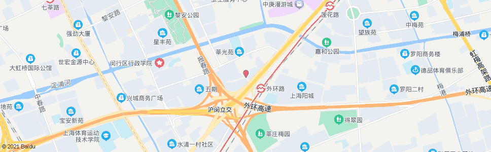 上海新梅小区_公交站地图_上海公交_妙搜公交查询2024