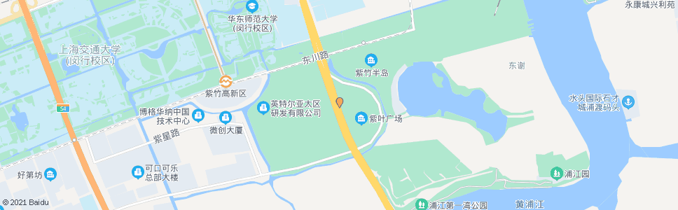 上海紫月路紫星路_公交站地图_上海公交_妙搜公交查询2024