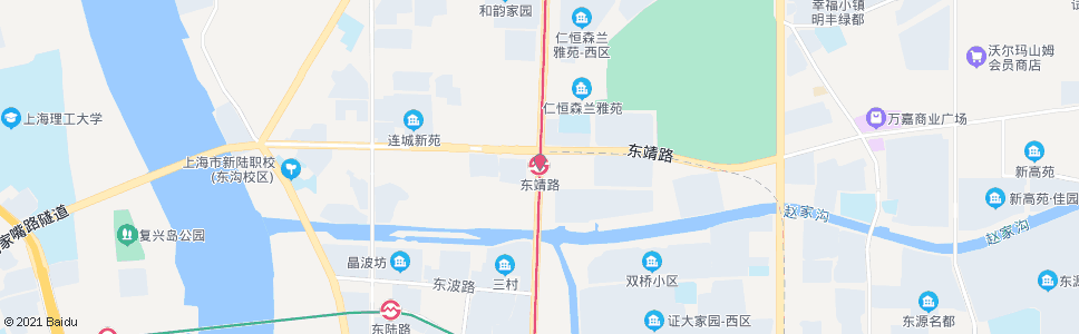 上海浦东北路东靖路_公交站地图_上海公交_妙搜公交查询2024