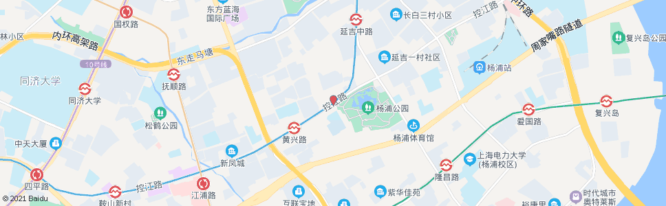 上海双阳路控江路_公交站地图_上海公交_妙搜公交查询2024