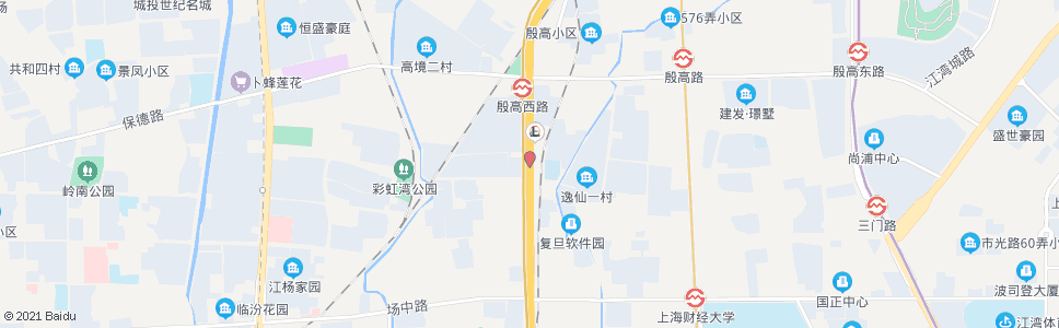 上海逸仙路安汾路_公交站地图_上海公交_妙搜公交查询2024