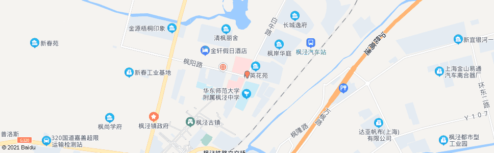 上海枫阳路白牛路_公交站地图_上海公交_妙搜公交查询2024