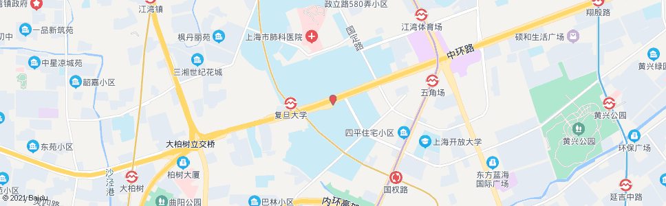上海复旦大学_公交站地图_上海公交_妙搜公交查询2024