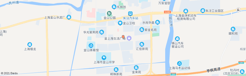 上海东风南路金龙新街_公交站地图_上海公交_妙搜公交查询2024