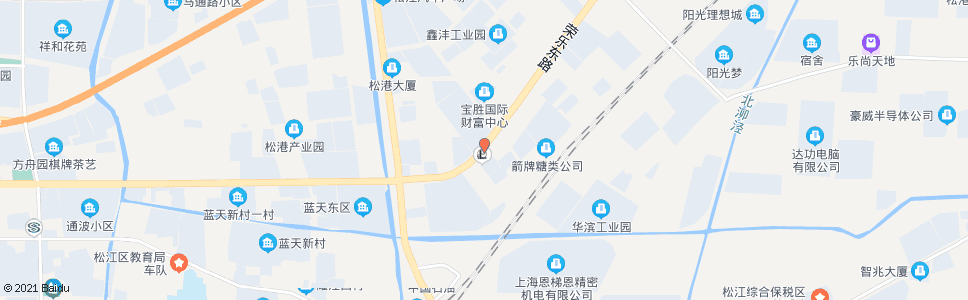 上海加工园区_公交站地图_上海公交_妙搜公交查询2024