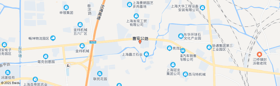 上海曹安公路曹联路_公交站地图_上海公交_妙搜公交查询2025