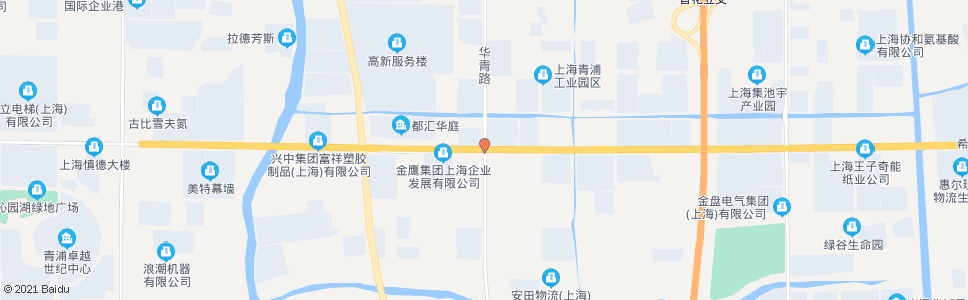 上海华青路崧泽大道_公交站地图_上海公交_妙搜公交查询2024