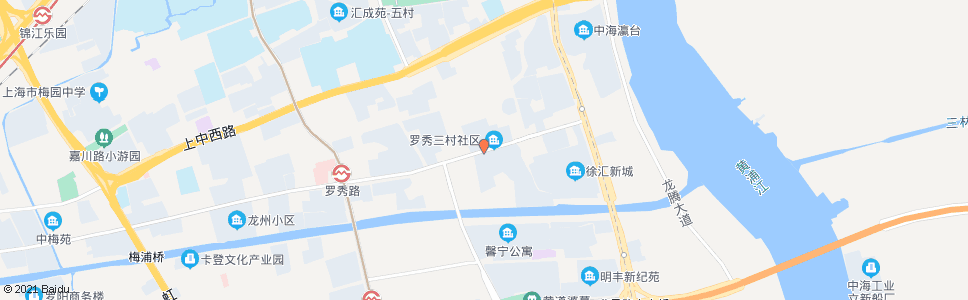 上海龙川路罗秀路_公交站地图_上海公交_妙搜公交查询2024