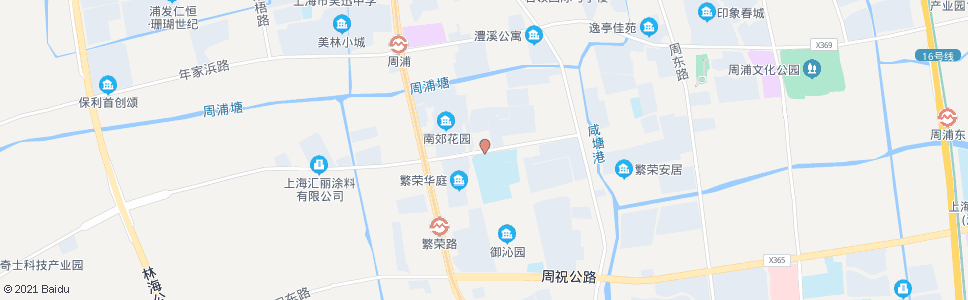 上海周康路横桥路_公交站地图_上海公交_妙搜公交查询2024