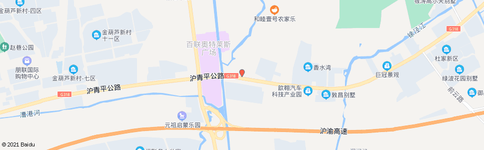 上海方家窑_公交站地图_上海公交_妙搜公交查询2024