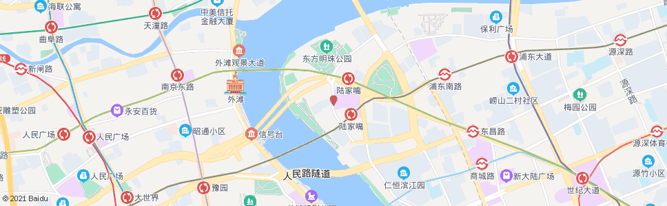 上海陆家嘴环路名商路_公交站地图_上海公交_妙搜公交查询2024