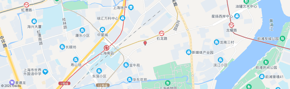 上海永川路石龙路_公交站地图_上海公交_妙搜公交查询2025