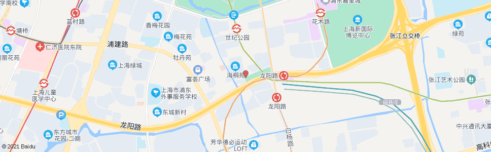 上海海桐路杜鹃路_公交站地图_上海公交_妙搜公交查询2024