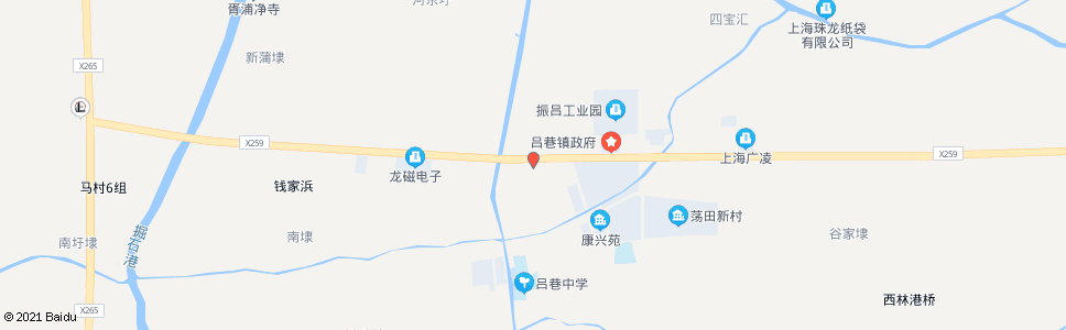 上海吕巷_公交站地图_上海公交_妙搜公交查询2024