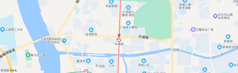 上海张杨北路东靖路_公交站地图_上海公交_妙搜公交查询2024