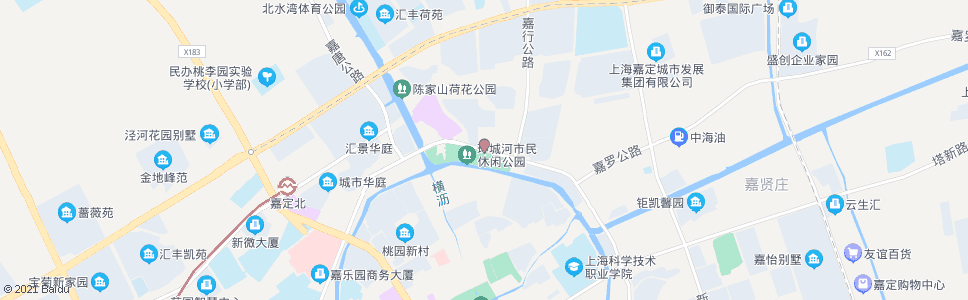 上海环城路嘉行公路_公交站地图_上海公交_妙搜公交查询2024
