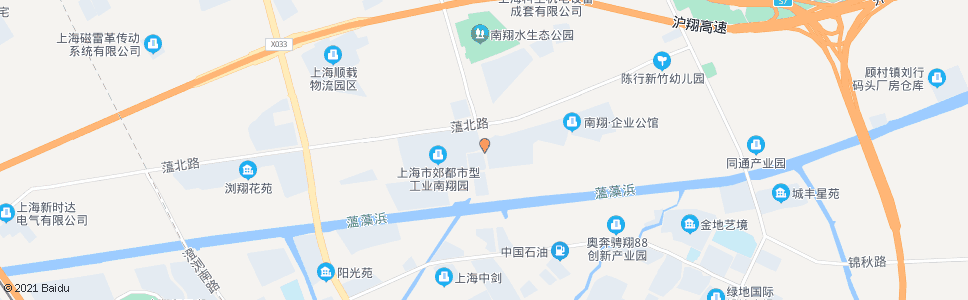 上海科盛路蕰北路_公交站地图_上海公交_妙搜公交查询2024