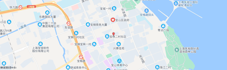 上海宝林路友谊支路_公交站地图_上海公交_妙搜公交查询2024