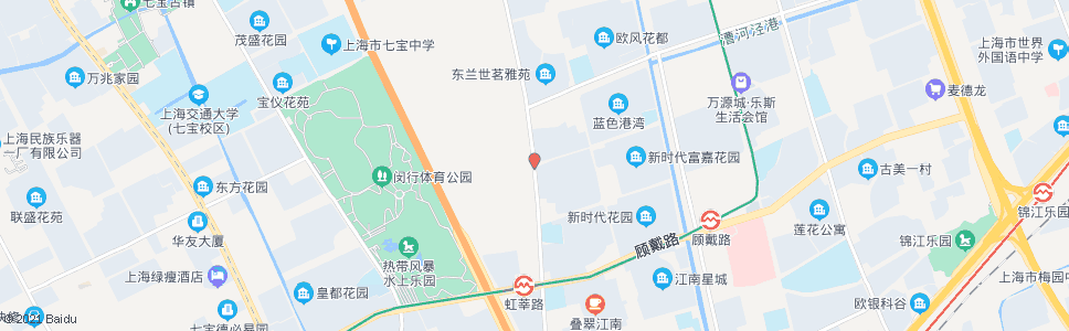 上海虹莘路古龙路(招呼站)_公交站地图_上海公交_妙搜公交查询2024