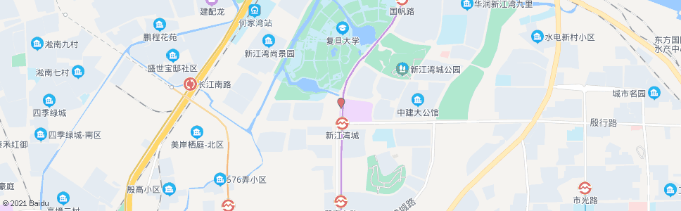 上海殷行路淞沪路_公交站地图_上海公交_妙搜公交查询2024