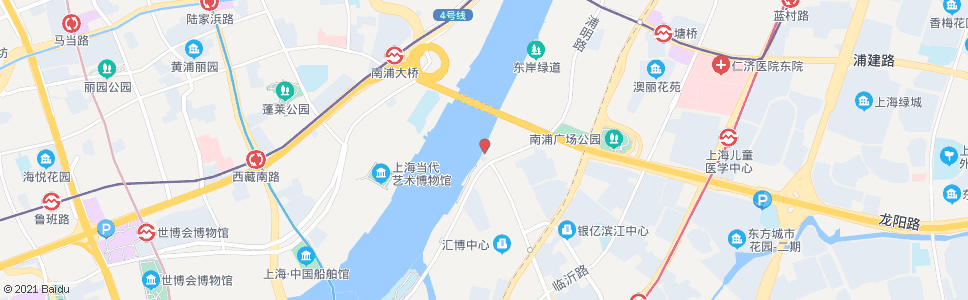 上海南码头路渡口_公交站地图_上海公交_妙搜公交查询2024