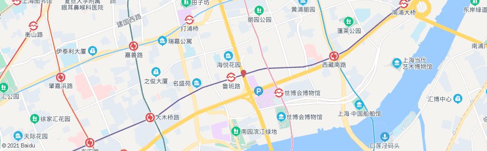 上海瞿溪路鲁班路_公交站地图_上海公交_妙搜公交查询2024