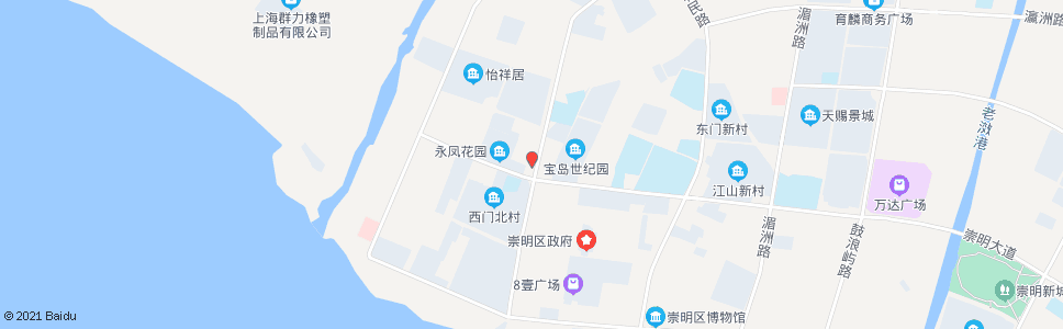上海崇明电大_公交站地图_上海公交_妙搜公交查询2024