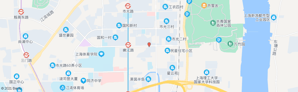 上海嫩江路包头路_公交站地图_上海公交_妙搜公交查询2024