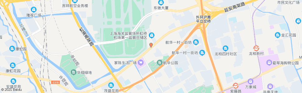 上海沪青平公路七莘路(招呼站)_公交站地图_上海公交_妙搜公交查询2024