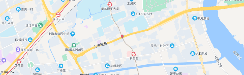 上海老沪闵路上中路(招呼站)_公交站地图_上海公交_妙搜公交查询2024