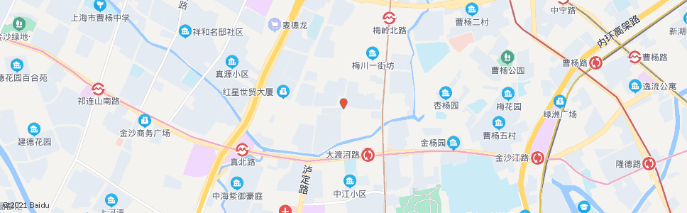 上海中江路怒江北路_公交站地图_上海公交_妙搜公交查询2024