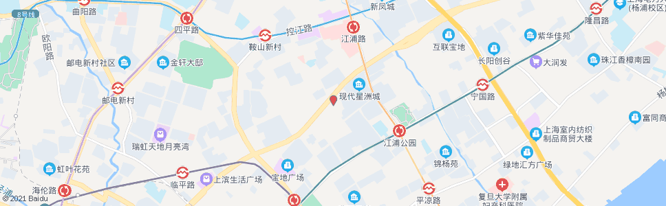 上海东区大道_公交站地图_上海公交_妙搜公交查询2024