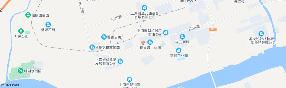 上海江川路重机厂_公交站地图_上海公交_妙搜公交查询2024