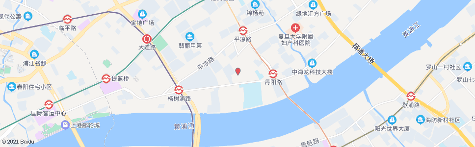 上海龙江路口_公交站地图_上海公交_妙搜公交查询2024