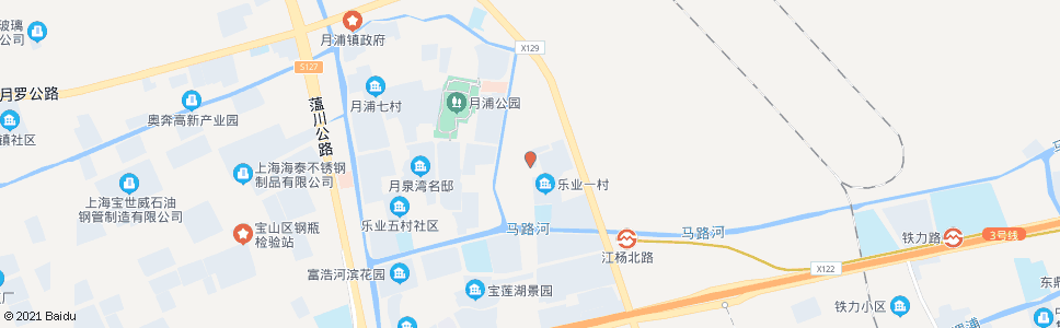 上海春雷路四元路_公交站地图_上海公交_妙搜公交查询2024