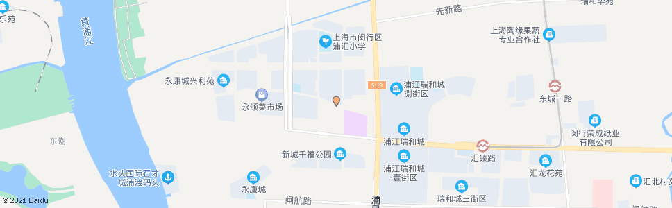 上海鲁康路永跃路_公交站地图_上海公交_妙搜公交查询2024